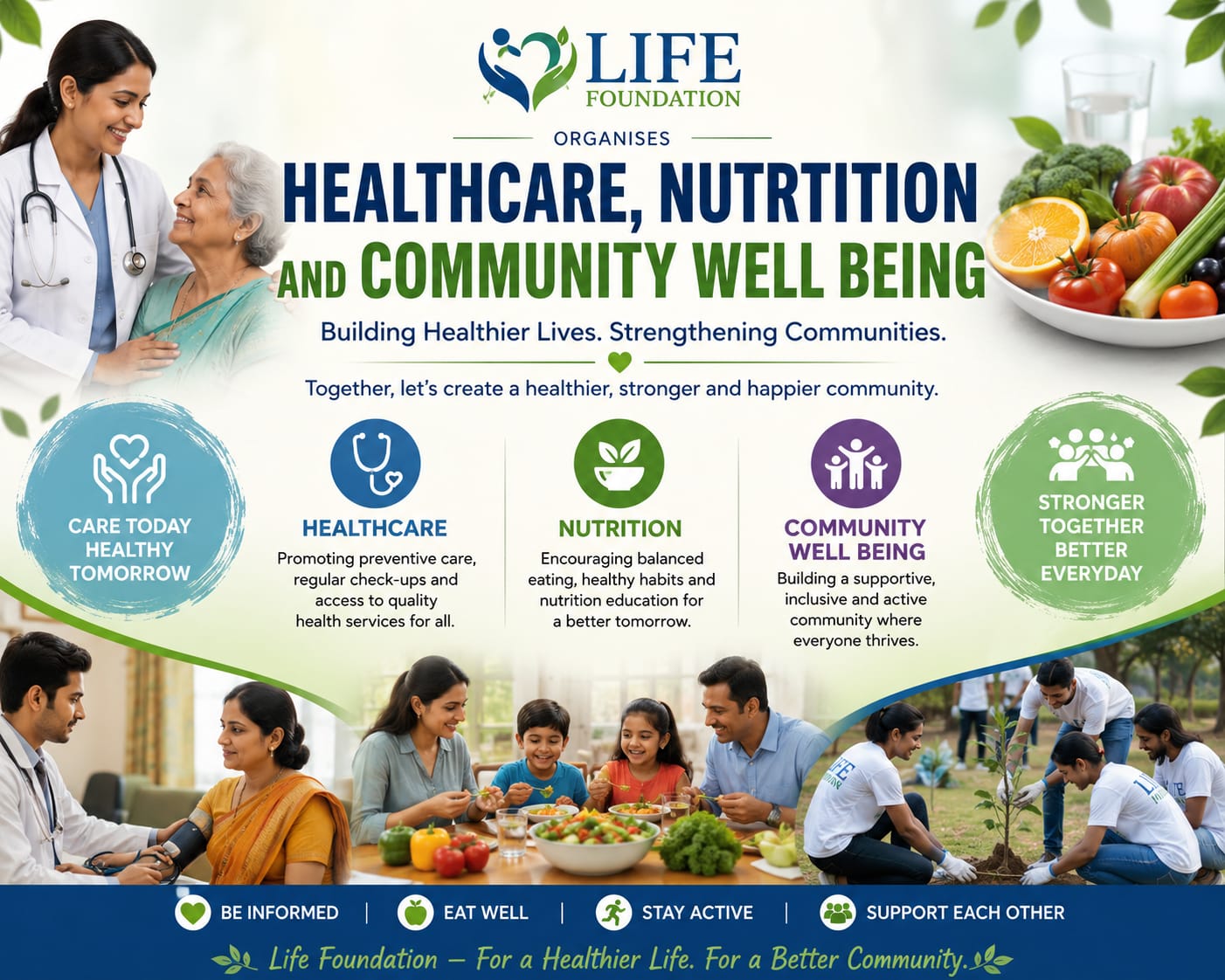 Healthcare, Nutrition & Community Wellbeing